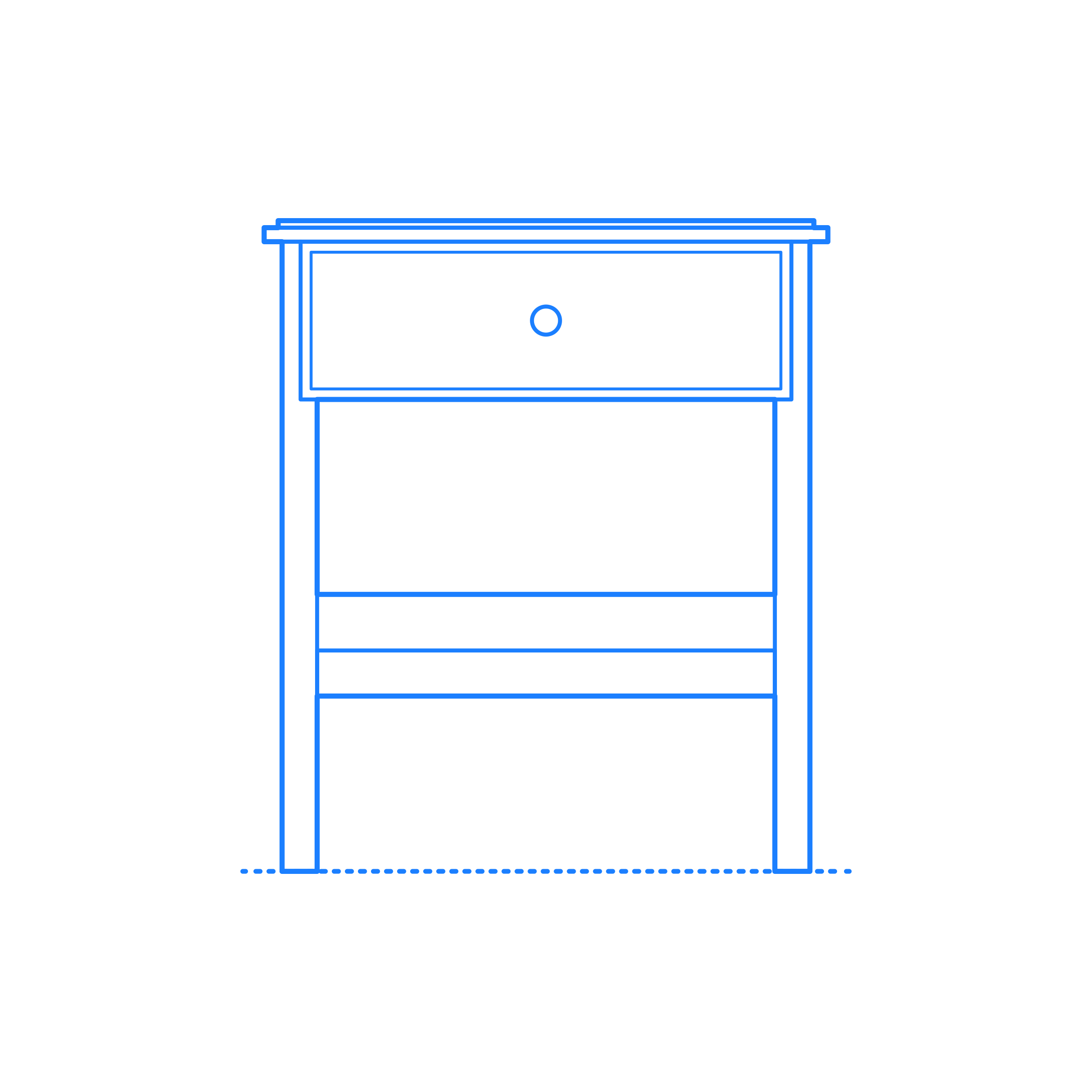 Furniture Nightstands Ikea Tyssedal Nightstand Outline Icon Svg Set Free Vectors